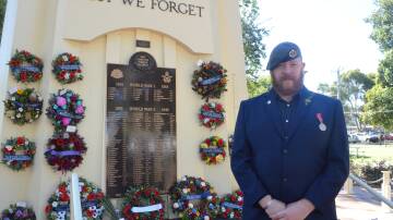 Griffith RSL sub-branch vice president Sean Brettschneider. Picture by Cai Holroyd