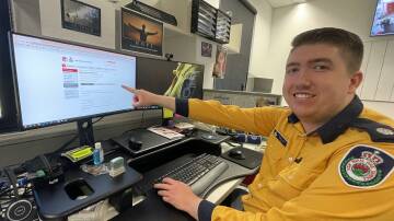 With the bush fire danger period ending March 31, acting operational officer level two of the MIA RFS Issac Lee is hoping more residents utilise the online portal to lodge their intent to burn. Picture by Allan Wilson