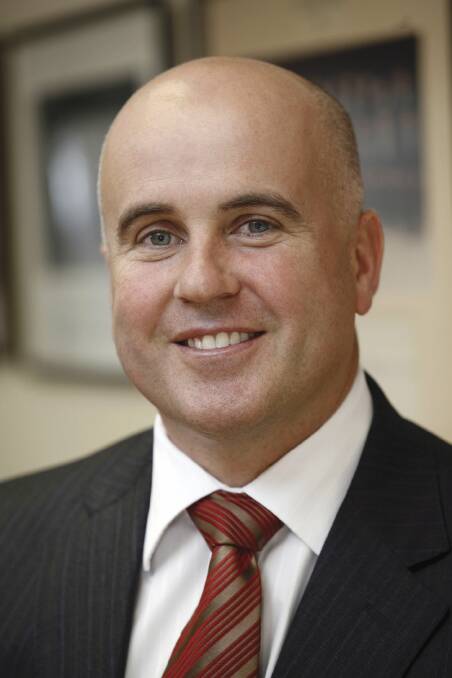 RE-ELECTED: Adrian Piccoli was re-elected as deputy leader of the National Party on Wednesday.