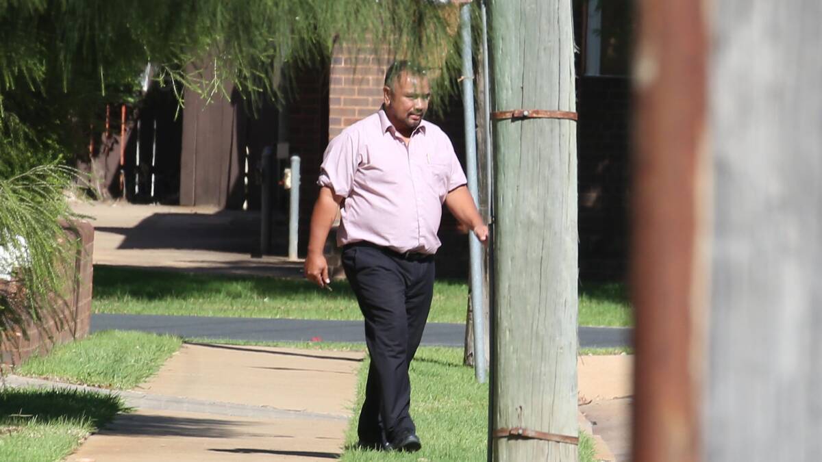 BAIL CONTINUED: Neru Leuea leaves Griffith Local Court on Wednesday. Picture: Stephen Mudd