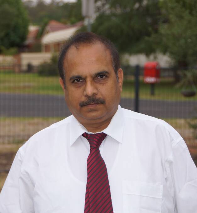 BETTER HEALTH SERVICES NEEDED: Dr Atul Misra believes the region needs funding for health.