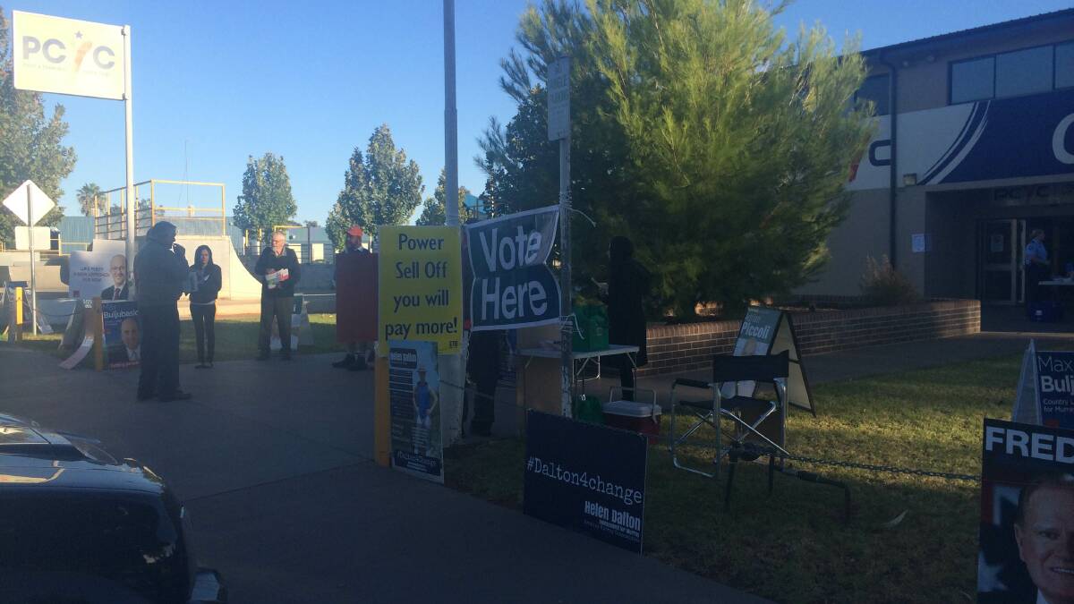 VOTING DAY: Griffith residents can vote at the city's PCYC.