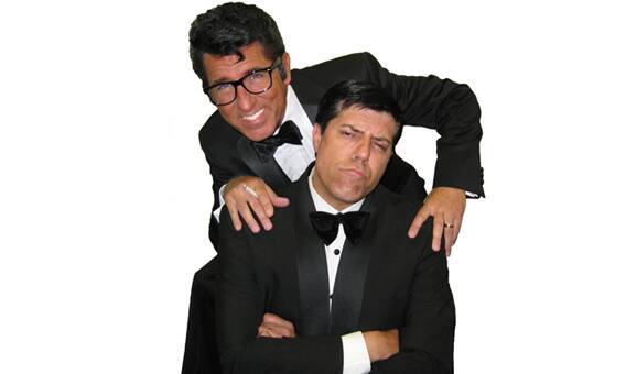 SHOWSTOPPERS: Tom Stevens and Tony Lewis bring their Martin and Lewis Show to Griffith next week. Picture: Supplied