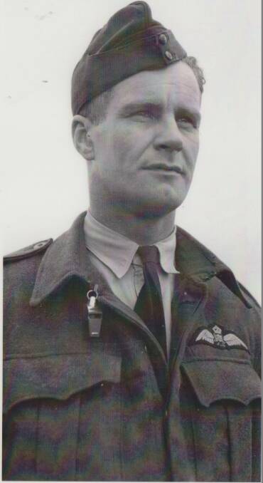 Pilot Officer John Dickie. Picture: Courtesy of the Griffith War Memorial Museum.