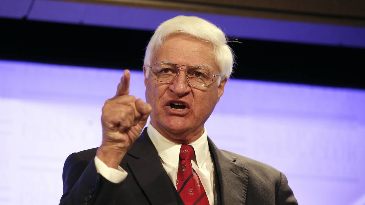TIME FOR ACTION: Federal MP Bob Katter believes the district is heading for an economic crisis.