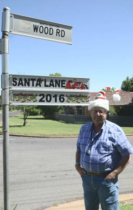 Wood Road residents have something to celebrate after Mayor John Dal Broi recently announced the road as Santa’s Lane for Griffith's Got Spirit.