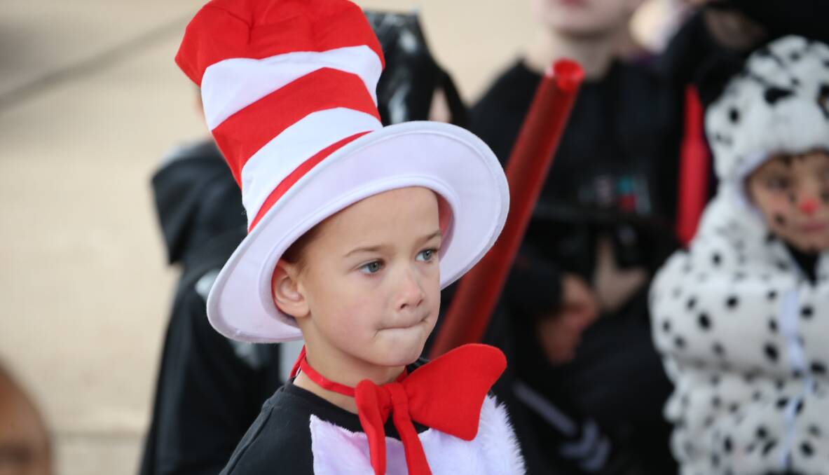 Josh Brennick as Dr Seuss' The Cat in the Hat.
