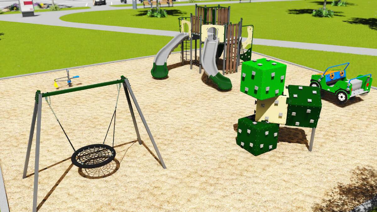 UPGRADE: Council says Mallee Park's playground upgrade garnered significant support from the small community.
