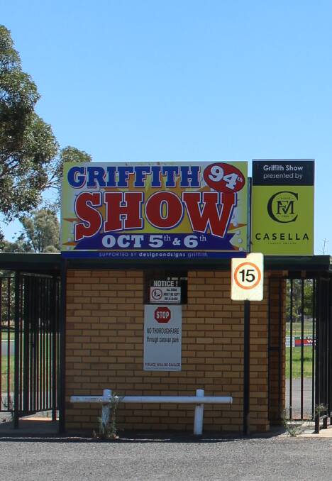 UNUSED: The Griffith showground, Clare Bowditch suggests the underused site could house a swimming lake for locals and visitors to enjoy.