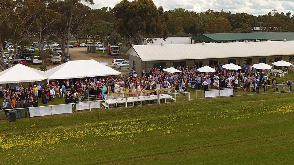 CANCELLED: The annual Jerilderie Cup race meeting was called off after three races on Saturday due to high winds. 