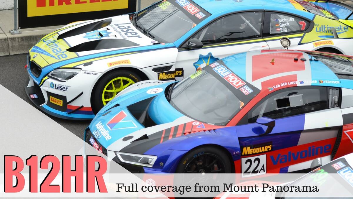 Action on and off the track for the Bathurst 12 hour at Mount Panorama
