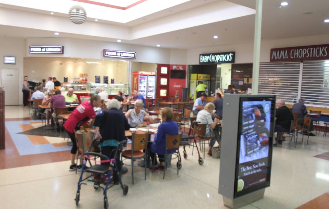 THE food court at Griffin Plaza is a popular place for people of all ages to meet up, have a bite to eat and enjoy each other's company before (or after) hitting the shops.