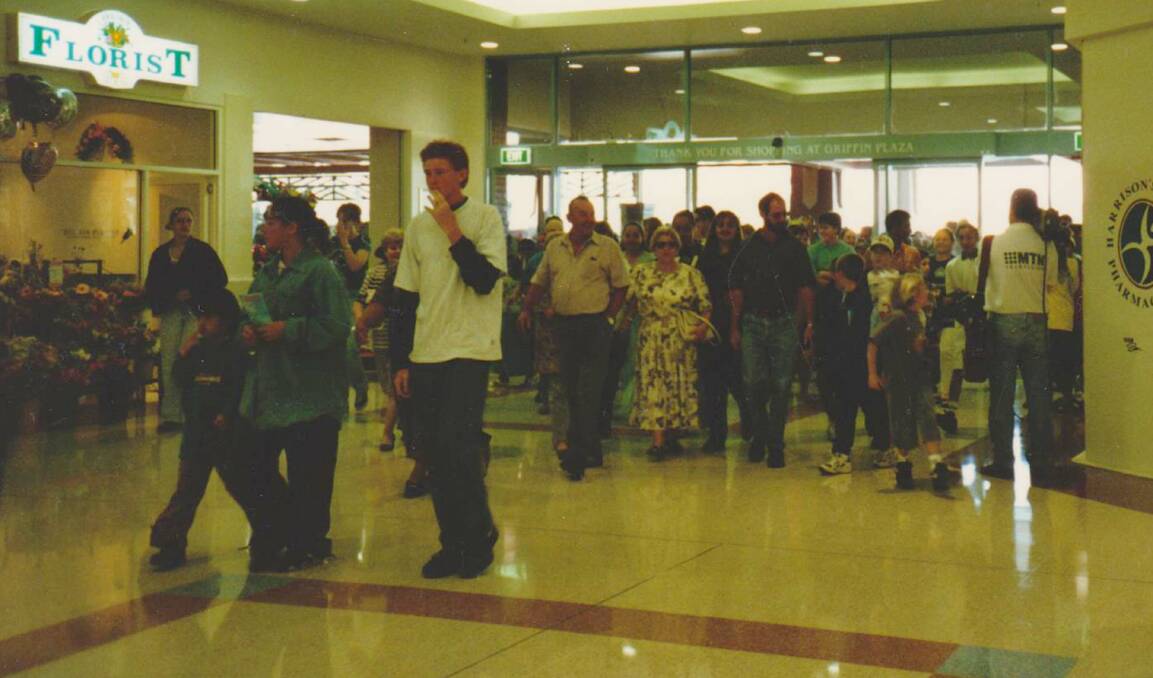 THE crowds were lined up early to be a part of the opening, filing through the doors of Griffin Plaza for the first time at 10am on Sunday, March 15, 1997.