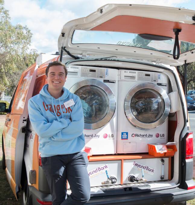 ORANGE Sky Laundry general manager of operations David Tubb knows all about taking a chance and empowering himself and others.