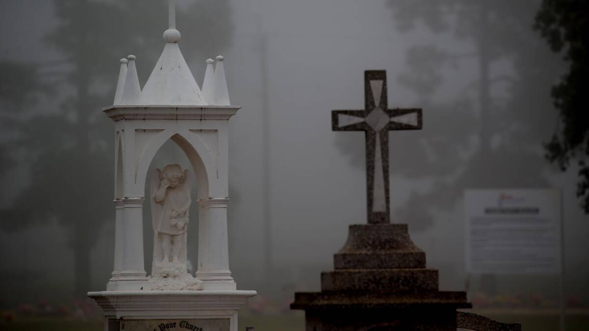 The Area News photographer Anthony Stipo was out and about on Tuesday morning capturing the haunting beauty of Griffith in the fog.