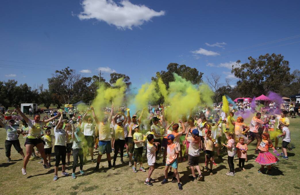 Griffith puts on a colourful display for a good cause