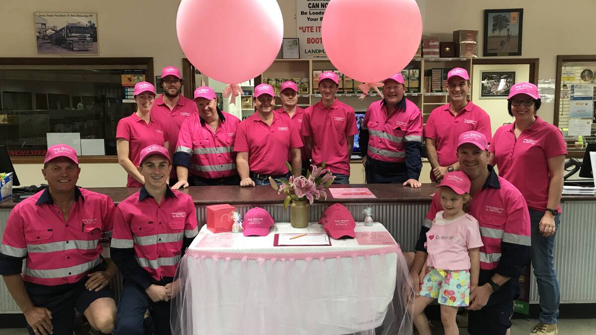 MIA business goes pink for a worthy cause