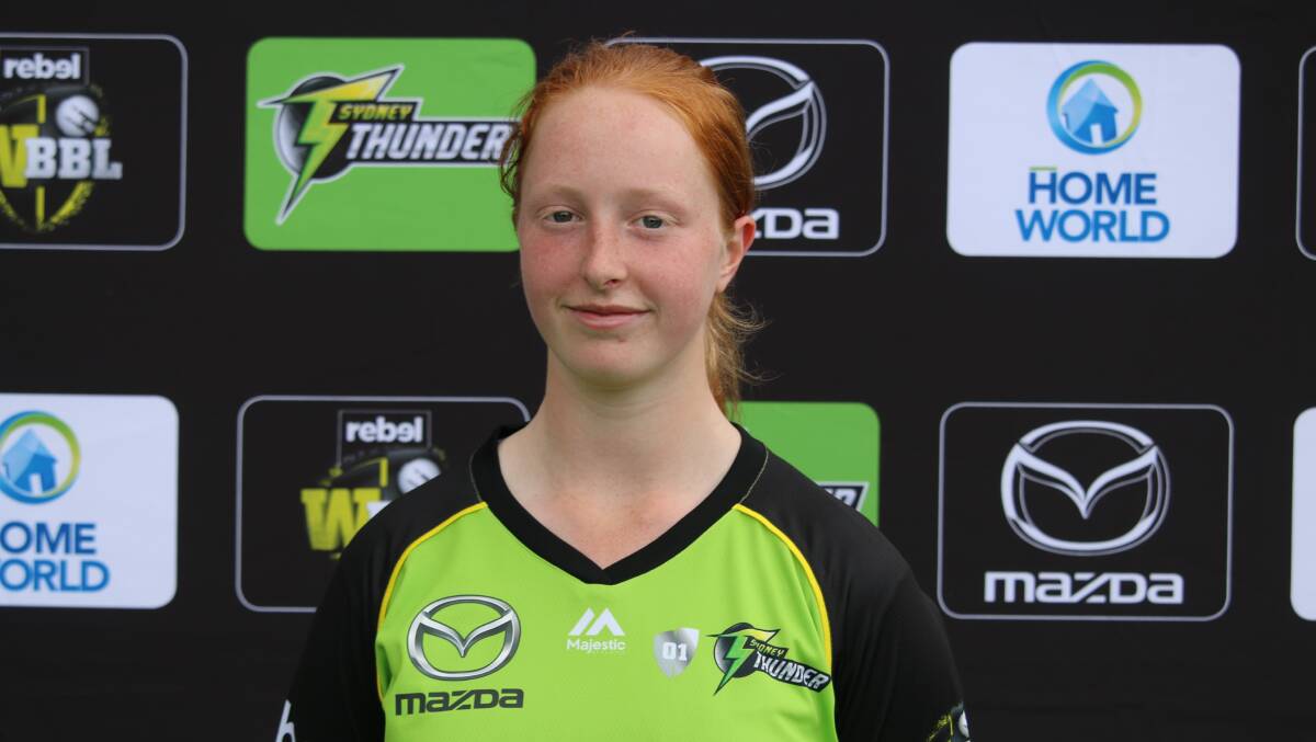 Claire Murray has been named the Sydney Thunder Rookie.