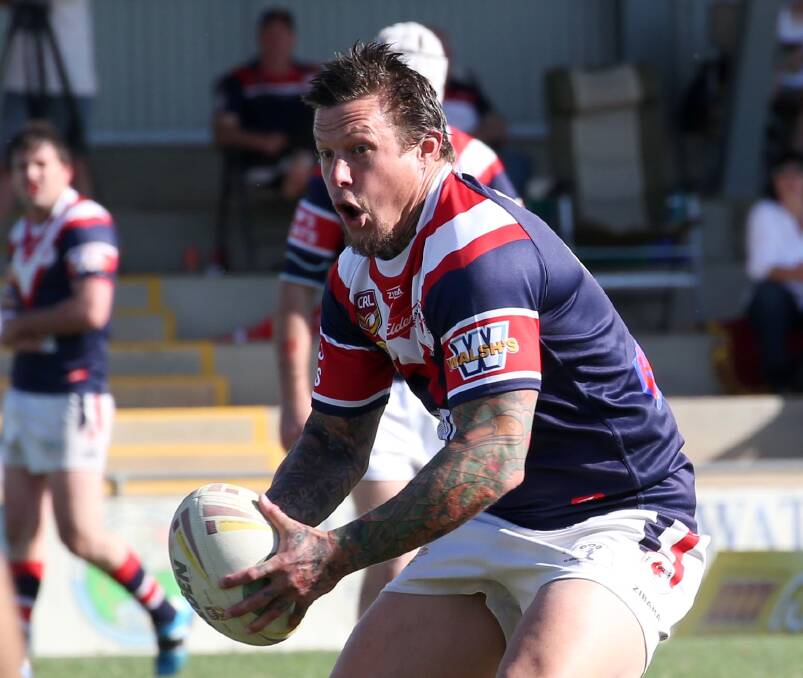 COMEBACK: Former DPC Rooster Ryan McGoldrick could soon be back in the red, white and blue after he was spotted checking out property in Coleambally.