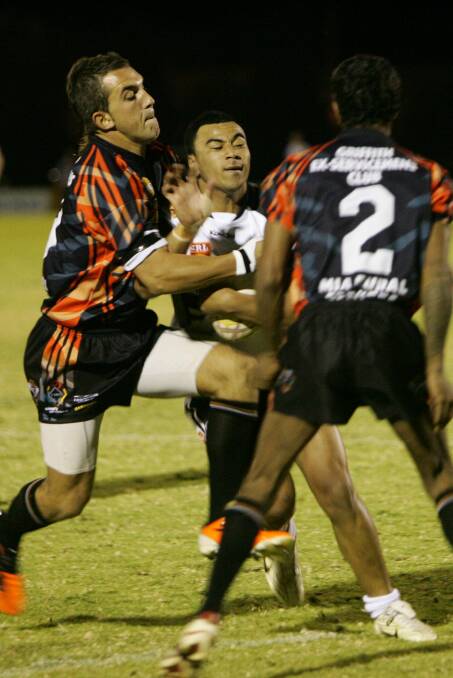 Josh Charles during his time with the Griffith Black and Whites and Griffith Waratahs in the Group 20 competition.