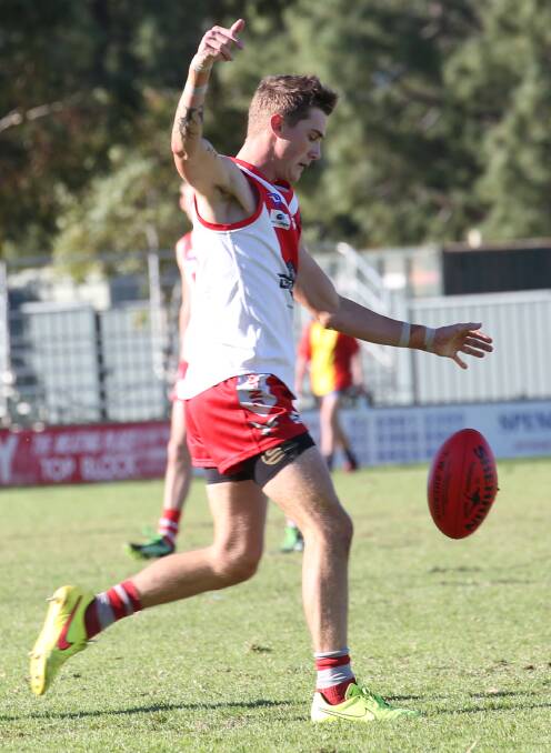 BACK IN THE SIDE: Alex Blissett will return for the Swans this Sunday. Picture: Anthony Stipo