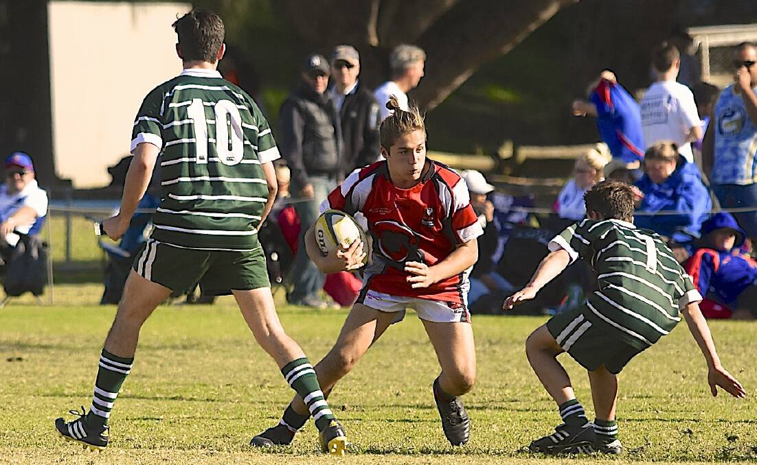 JINK: Matt Parisotto in action for Southern Inland at the State Championships played in Concord. Picture: Steven Parisotto
