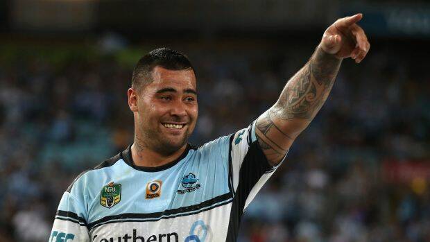 Change of direction: Andrew Fifita will suit up for the Australian side this representative round, after initially being named for Tonga. Photo: Getty Images