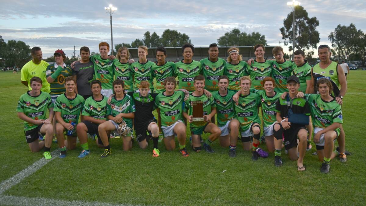 The Leeton Greens took out the Group 20 Knockout in the under 16s.