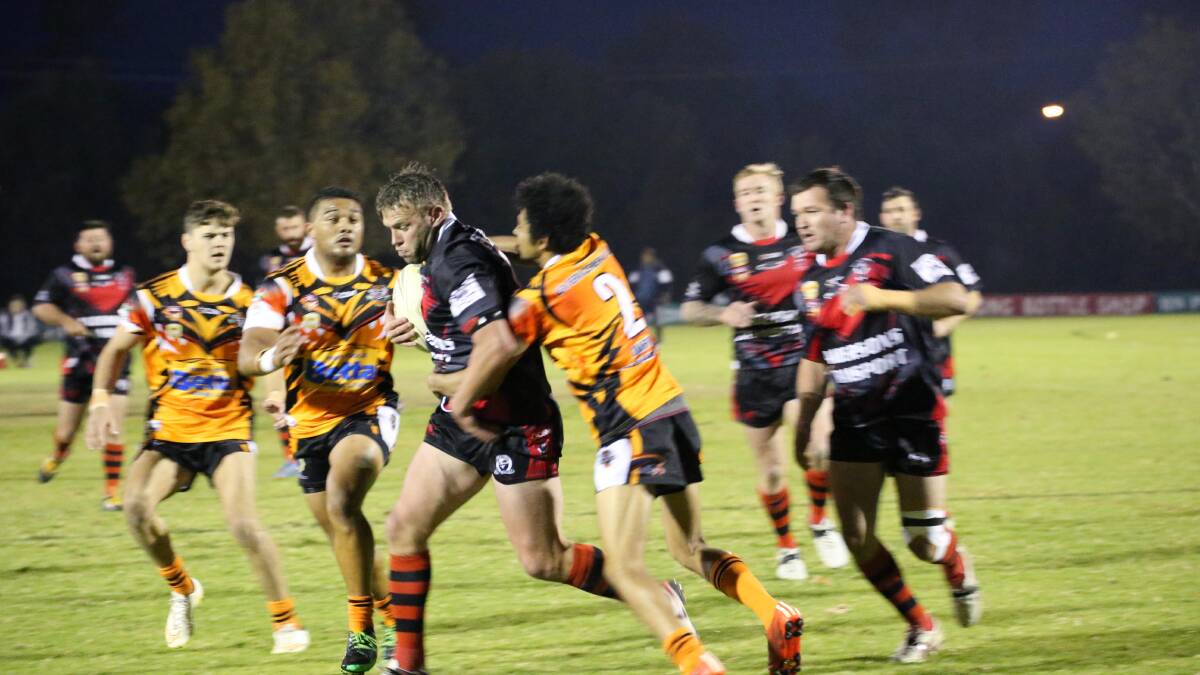 Last time the Waratahs and West Wyalong met, the Mallee Men won 18-10 at the Exies Oval.