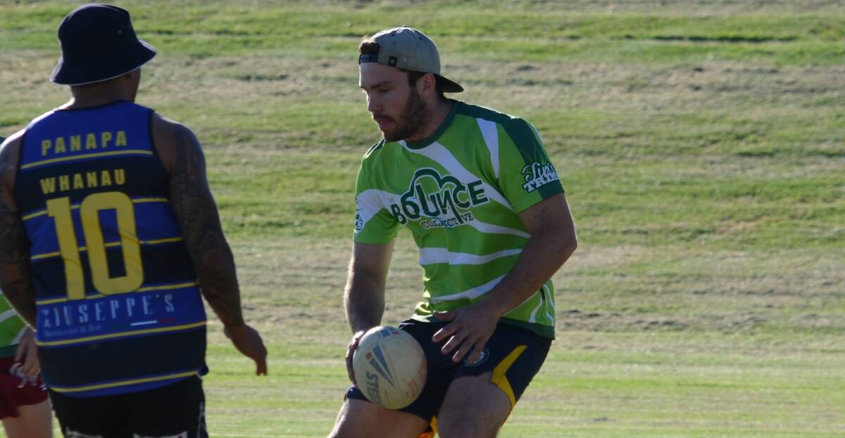 Chris Hanneman trucks one up for The Bounce at Ted Scobie Oval.