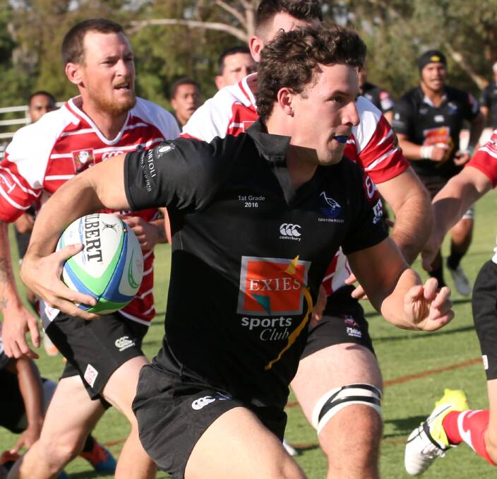 BACK: Dan Bozic is expected to make his return to the Griffith Blacks this weekend. Picture: Anthony Stipo
