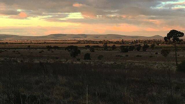 #GRIFFITH: @jessymac9 - #sunset #aussiewinter #nsw #australia #griffith #riverina #countrylife.