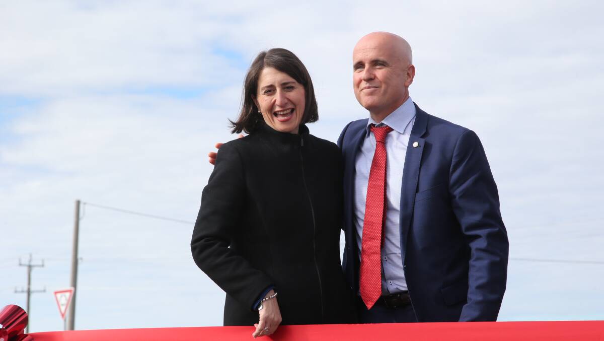 Adrian Piccoli recently hosted Premier Gladys Berejiklian on two trips to Griffith in recent months. PHOTO: Anthony Stipo