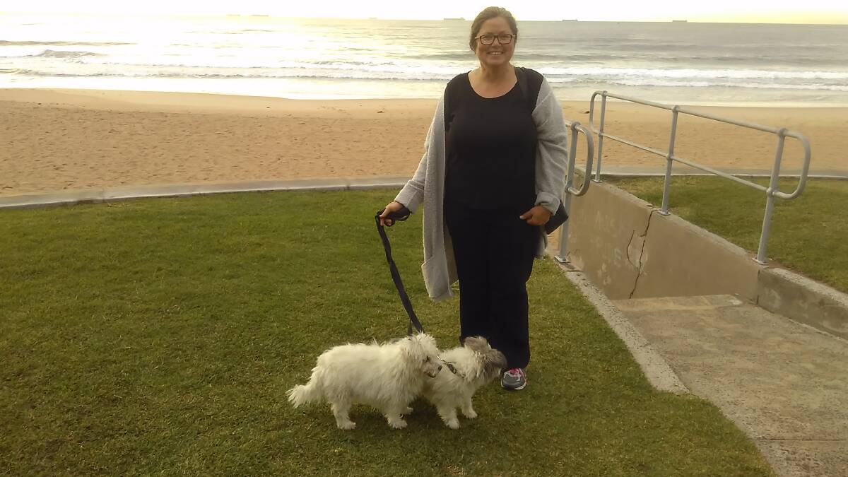 BON VOYAGE: Eunice Callaghan (and her two dogs, Snow and Rosie) this week wrote to say thank you to some exceptional people in Griffith.