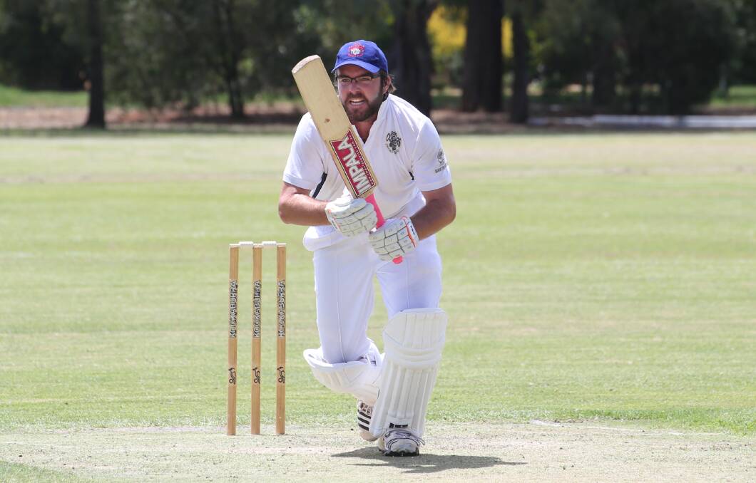 ON THE FRONT FOOT: Coro's captain Haydn Pascoe is hopeful his side has the ability to be right up there again this year. PHOTO: Anthony Stipo
