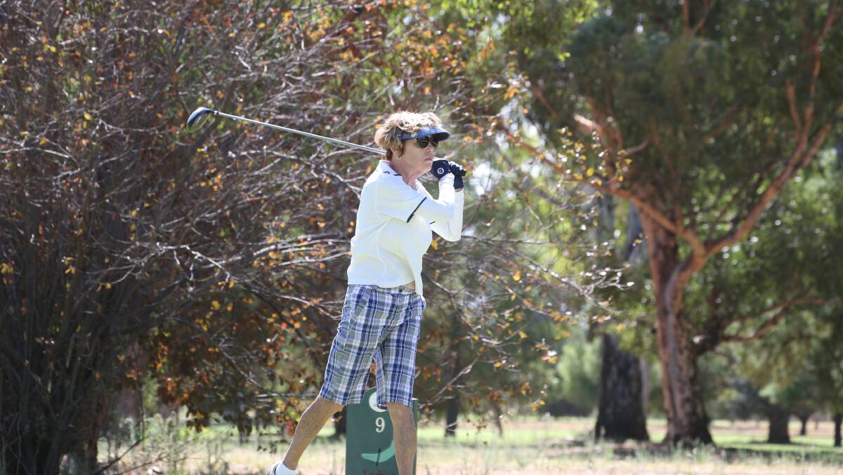 MIXED: Mary Gifford, along with Graeme Gifford, won mixed match play over Pat and Gerry Cox. Picture: Anthony Stipo