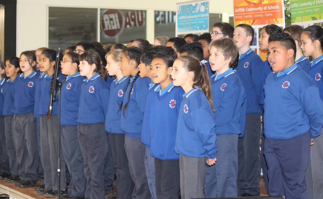 Griffith Public School choir