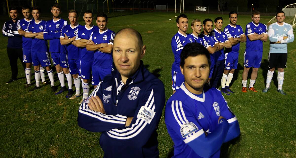 LAST ONE LEFT: Hanwood FC - Steggles aren't ready to say goodbye to hopes of a state title as they continue their journey this Saturday. Picture: Anthony Stipo.