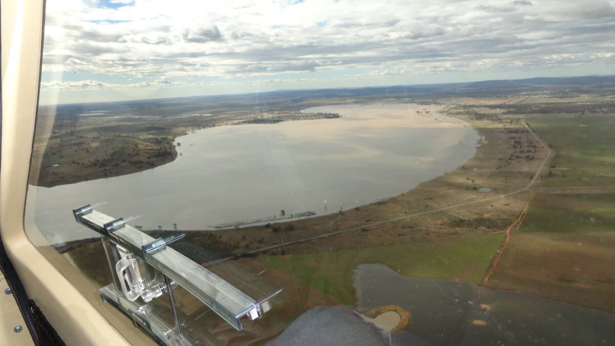 SO SIMPLE: Lake Coolah, near Narrandera, is the ideal site for a new dam.