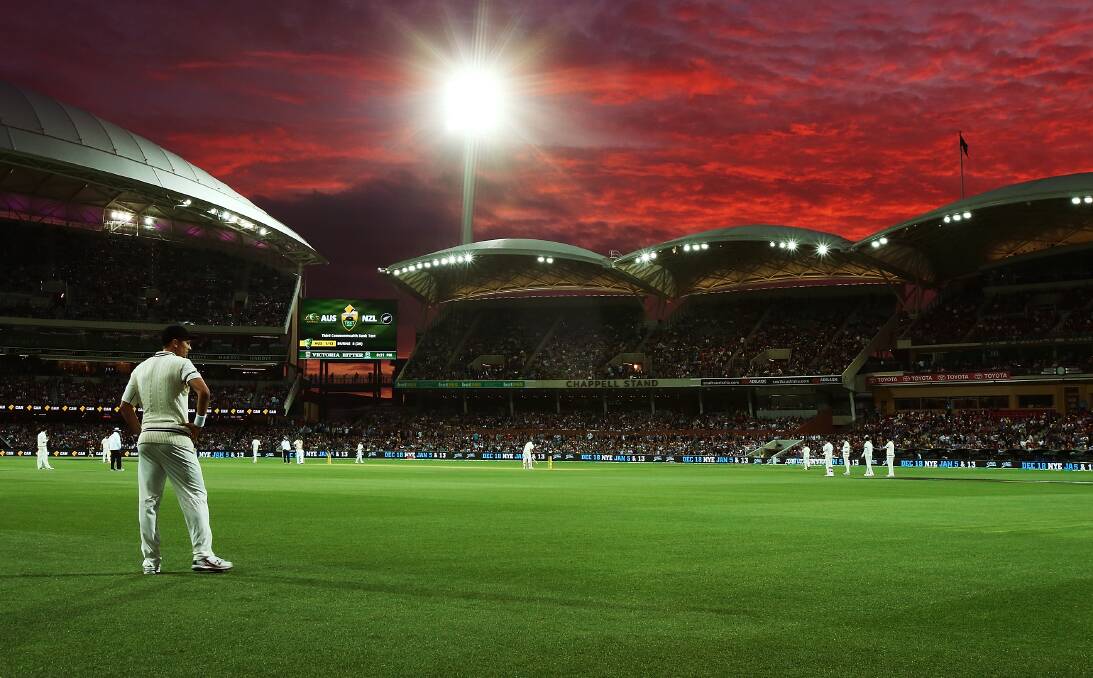 SPECTACLE: The Adelaide clash between Australia and New Zealand has proven day-night Test cricket has a future. Picture: Morne de Klerk