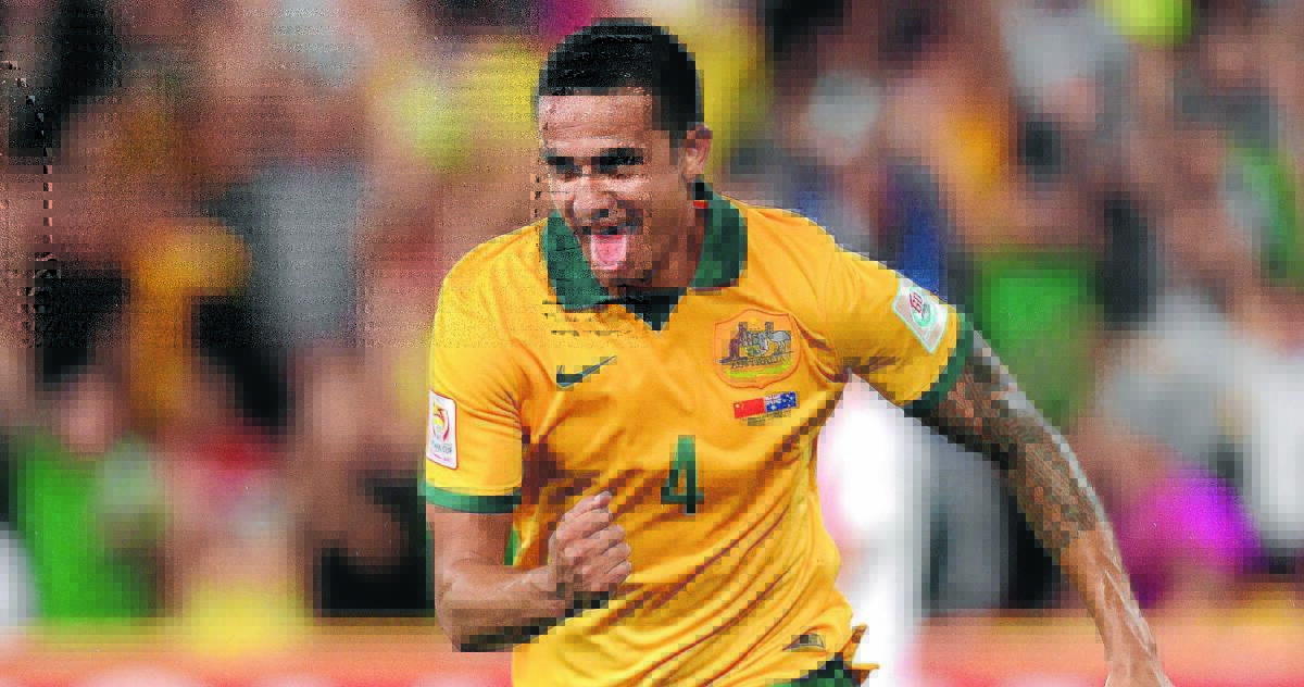 UNSTOPPABLE: Many football commentators are calling Tim Cahill the greatest Socceroo of all-time. Picture: Getty Images.