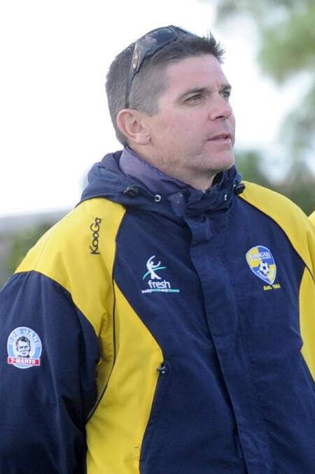 Yoogali SC coach Anthony Martinello