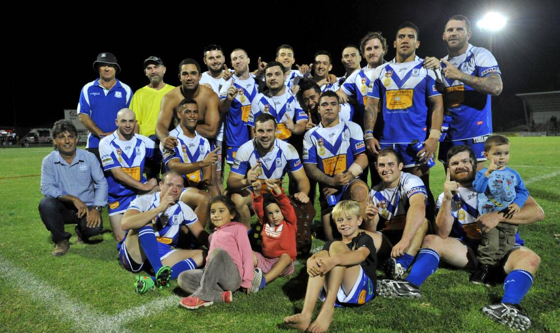 DOMINANT: Yenda won the Paul Kelly Memorial Shield Knockout, beating Yanco-Wamoon 24-0 in the final. Picture: Anthony Stipo