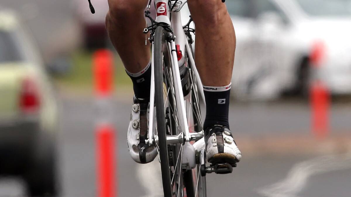 Wet weather tests Griffith cyclists