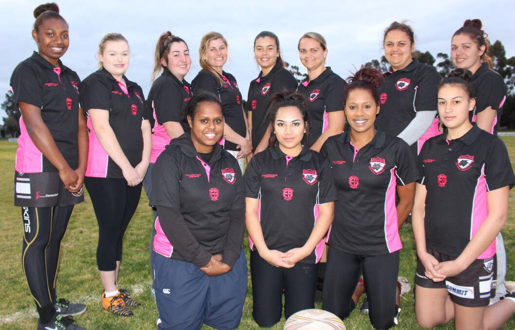 NEVER FORGOTTEN: Black and Whites league tag players will wear pink on Sunday to remember former player Cema Toga. Picture: Andrew Piva