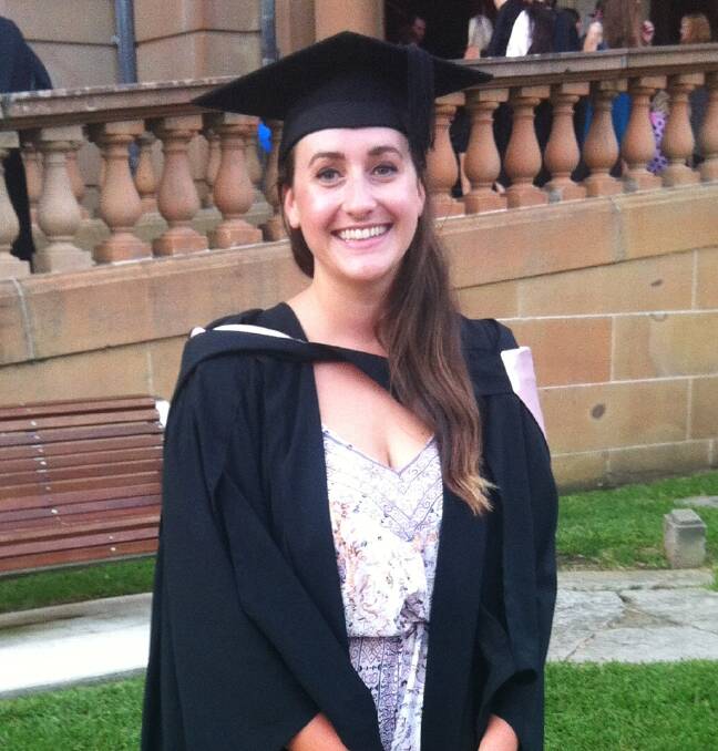CONGRATULATIONS: Natasha Pianca graduated from the University of Newcastle with a Bachelor of Medicine. Send your photos to editor@areanews.com.au