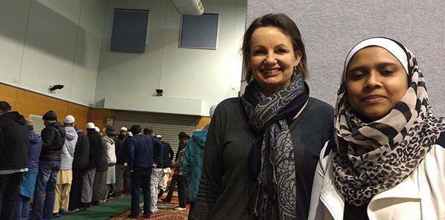 Member for Farrer Sussan Ley at the Mirambeena Community Centre in Albury. Picture: Facebook.