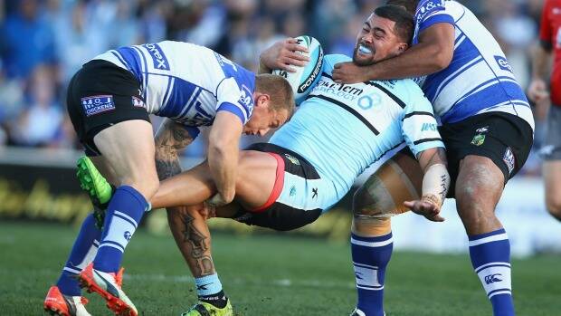 FACING BAN: Andrew Fifita on Sunday. Photo: Getty Images