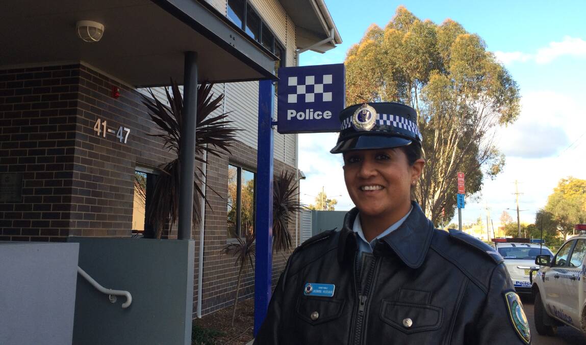 HELP: Domestic Violence Liaison Officer Constable Jasmine Hussain. Picture: Stephen Mudd.