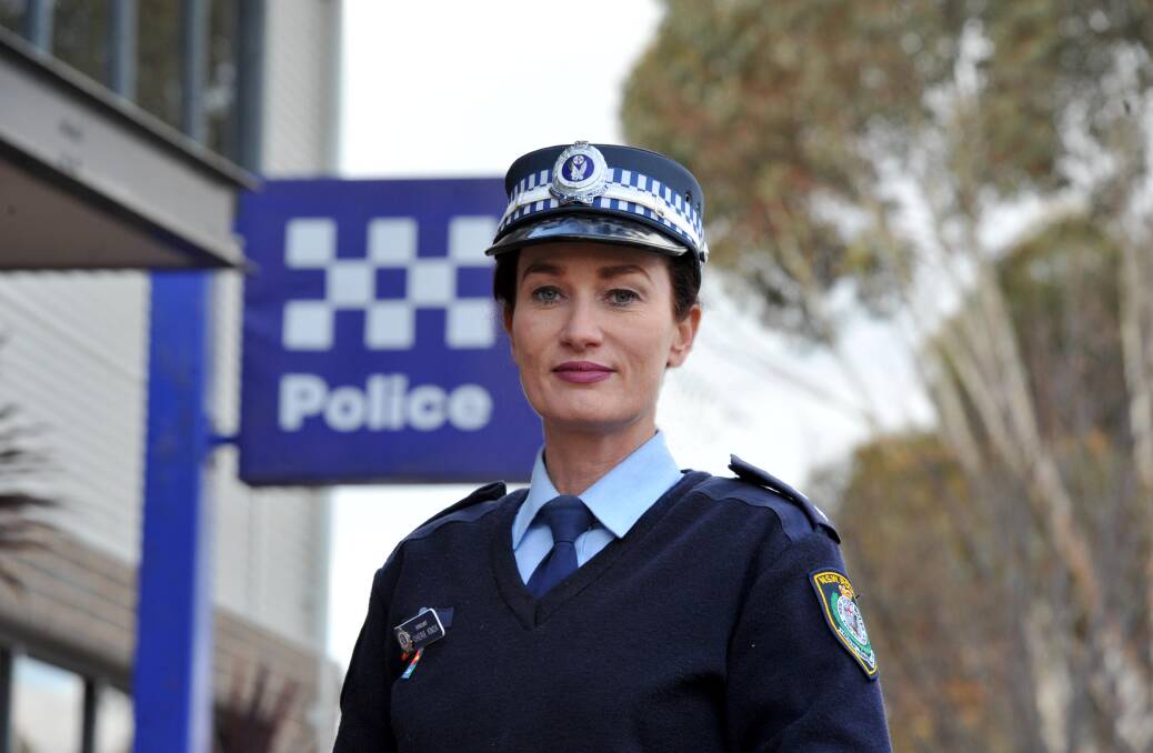 ZERO TOLERANCE: Sgt Cherie Knox from Griffith Local Area Command. Picture: Anthony Stipo.